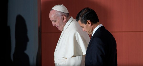 Primeras palabras del Papa en México: fuertes y claras Primeras palabras del Papa en México: fuertes y claras