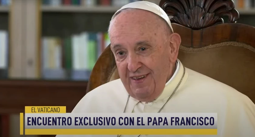 El Papa Francisco Es Entrevistado En Exclusiva Para TelevisaUnivision