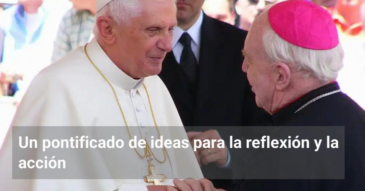 Un pontificado de ideas para la reflexión y la acción | El Observador ...