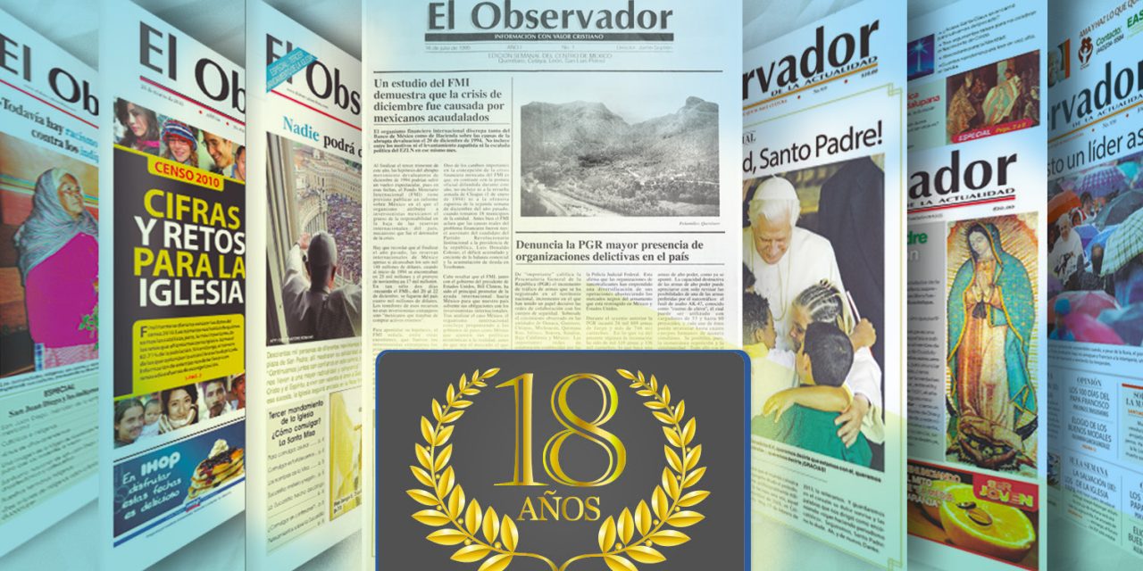 Un año más trabajando por la Iglesia