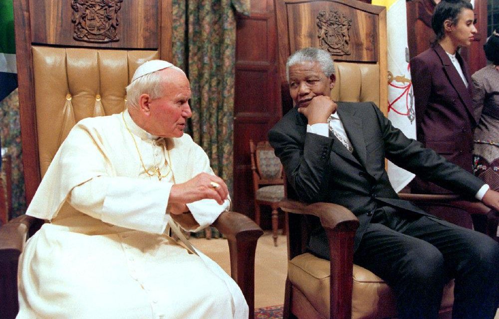 Nelson Mandela, inspirado por el catolicismo