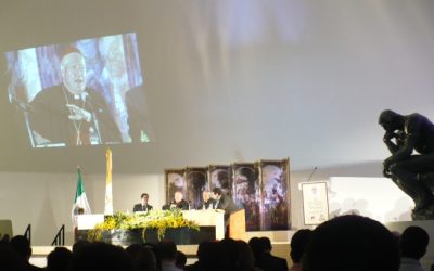 Anuncian Atrio de los Gentiles con periodistas en Roma