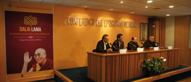 El Dalaí Lama visitará la Universidad Pontificia de México en octubre