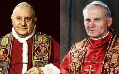 Juan XXIII y Juan Pablo II serán canonizados el 27 de abril próximo