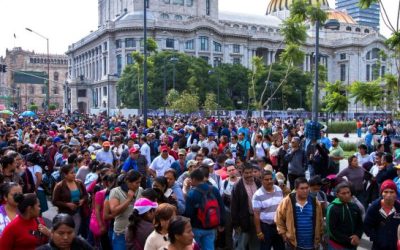 Entre marchas y bloqueos