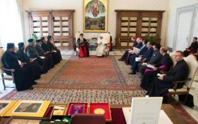 El Papa recibe al Catholicos de la Iglesia Ortodoxa siro-malankar