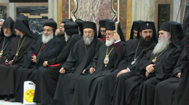 El Papa se reúne con Patriarcas de las Iglesias Orientales católicas