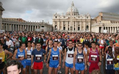 Se realiza la «Carrera de los Santos» en el Vaticano