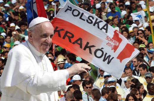 Envía Papa mensaje a los jóvenes polacos en la víspera de la Jornada Mundial de la Juventud