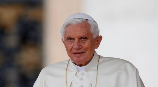 La pícara sonrisa de Joseph Ratzinger