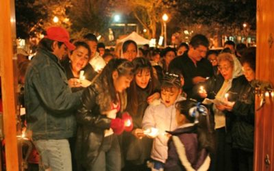 Celebremos las posadas con alegría