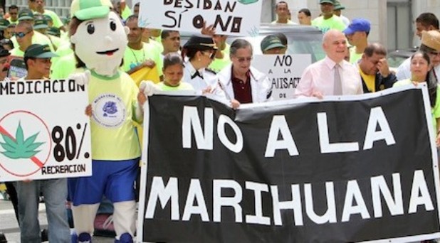 No a la liberalización de la mariguana