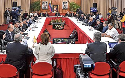 Inicia diálogo de paz en Venezuela, la Iglesia es intermediaria