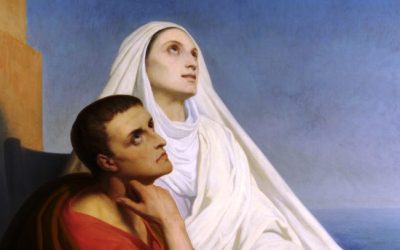 San Agustín y santa Mónica: lágrimas y conversión