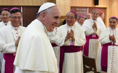 Sean custodios de la memoria y la esperanza: Papa a obispos coreanos