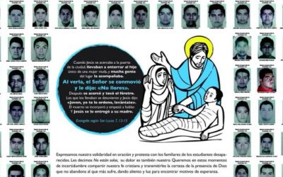 Convoca la Universidad Pontificia a Eucaristía por normalistas desaparecidos