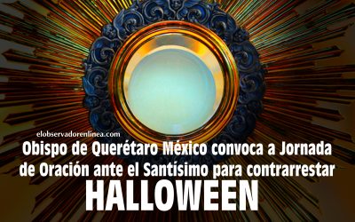 Oración ante el Santísimo para contrarrestar el Halloween