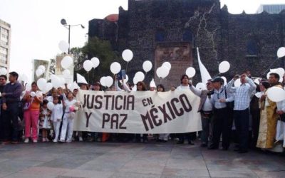 Misa por la paz y justicia en México en Santiago Tlatelolco