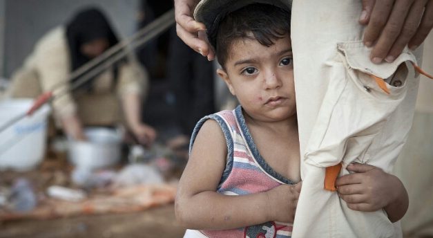 Los niños,  victimas de la guerra en Siria