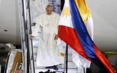 Francisco llega a Filipinas