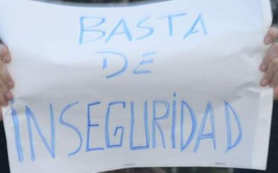 Inseguridad, un problema que afecta a gran parte de la población