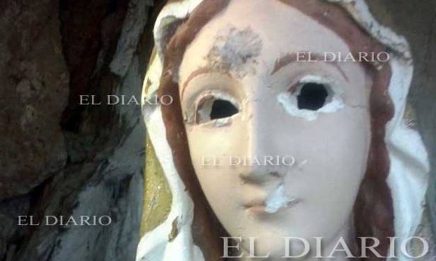 Dañan imagen de la Virgen en Chihuahua México