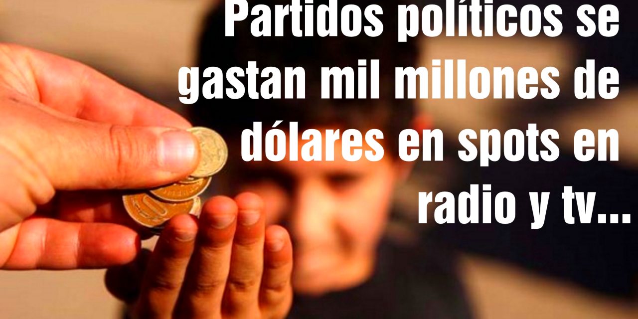 VIDEO Partidos políticos se gastan mil millones de dólares en spots en radio y tv