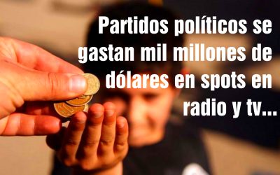 VIDEO Partidos políticos se gastan mil millones de dólares en spots en radio y tv