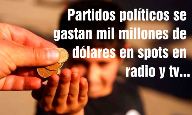 VIDEO Partidos políticos se gastan mil millones de dólares en spots en radio y tv