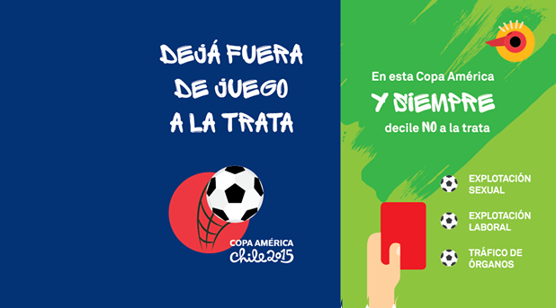 Iglesia contra la trata de personas en la Copa América