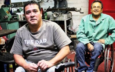 «Don Bosco sobre ruedas» diseña una silla  que mejora la vida de los discapacitados