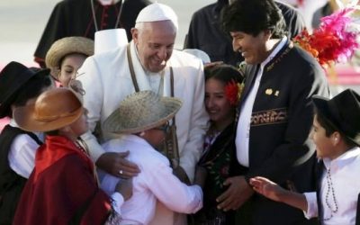 Francisco llega a Bolivia: alentar la vida y la esperanza