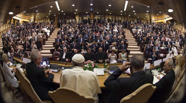 Alcaldes de grandes ciudades, reunidos en el Vaticano