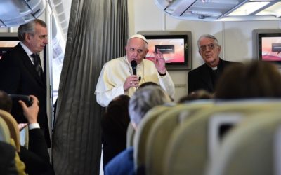 «Mis palabras pueden ser instrumentalizadas»: Francisco