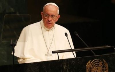 Francisco, en la ONU: defender la dignidad del ser humao y la integridad de la creación