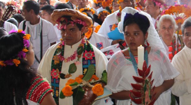 Celebran misa en náhuatl por primera vez en la Basílica de Guadalupe