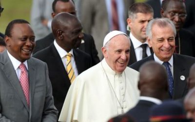 Francisco inicia su visita a Kenia: peregrino de paz y reconciliación