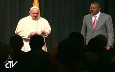 Responsabilidad ambiental, construir un orden democrático sólido,  proteger a los jóvenes: primeros temas tratados por Francisco en Kenia