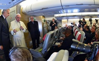 Sobre el clima «estamos al borde del suicidio»: Francisco