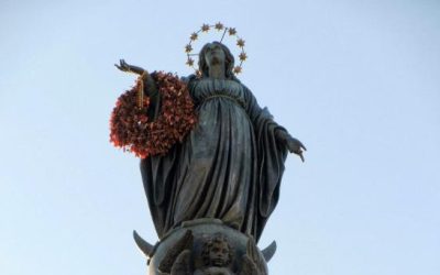 Francisco a la Inmacualda: vengo en nombre en nombre de las familias, de los ancianos, de los presos, de los que han llegado de tierras lejanas