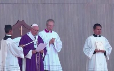 Hemos optado por Jesús, no por el demonio: Homilía del Papa en Ecatepec