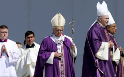 Misa con el Papa Francisco en Ecatepec