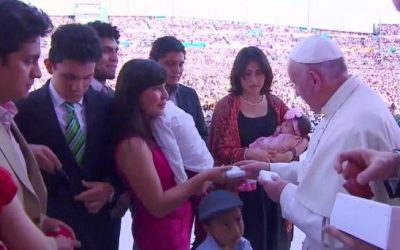 Dios le echa ganas a la familia: Francisco en Tuxtla Gutiérrez