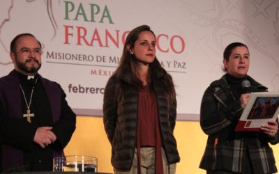 Inauguran el Centro Internacional de Prensa para la visita del Papa a México