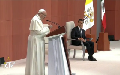 Discurso completo del Papa Francisco ante el Presidente de México