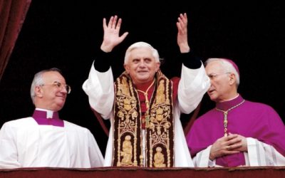 Hace once años fue electo Benedicto XVI