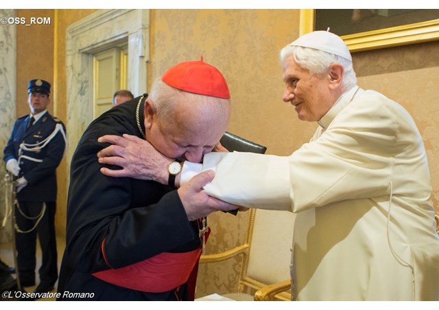 Benedicto XVI: mi camino espiritual y teológico sería inimaginable sin San Juan Pablo II