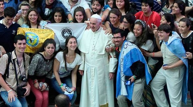 Papa a los jóvenes: Como María, no temer al miedo. La JMJ es para los valientes