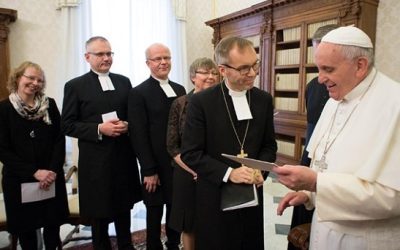 Preparan encuentro ecuménico de Francisco en Suecia