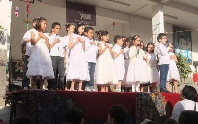 Don Bosco en medio de musulmanes